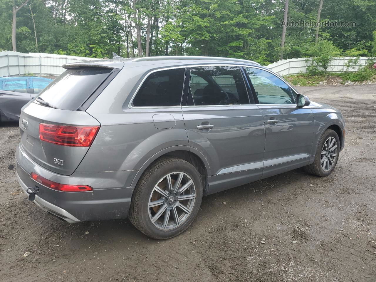 2017 Audi Q7 Premium Plus Silver vin: WA1LAAF77HD016702