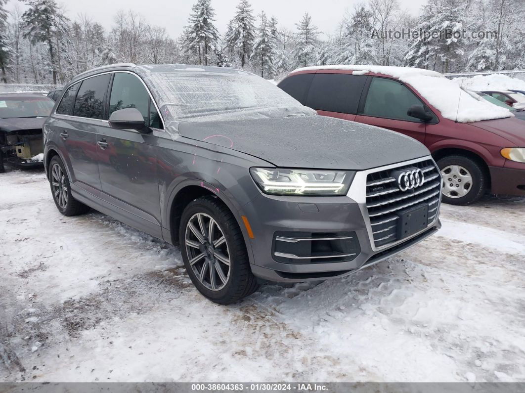 2017 Audi Q7 3.0t Premium Серый vin: WA1LAAF77HD024508