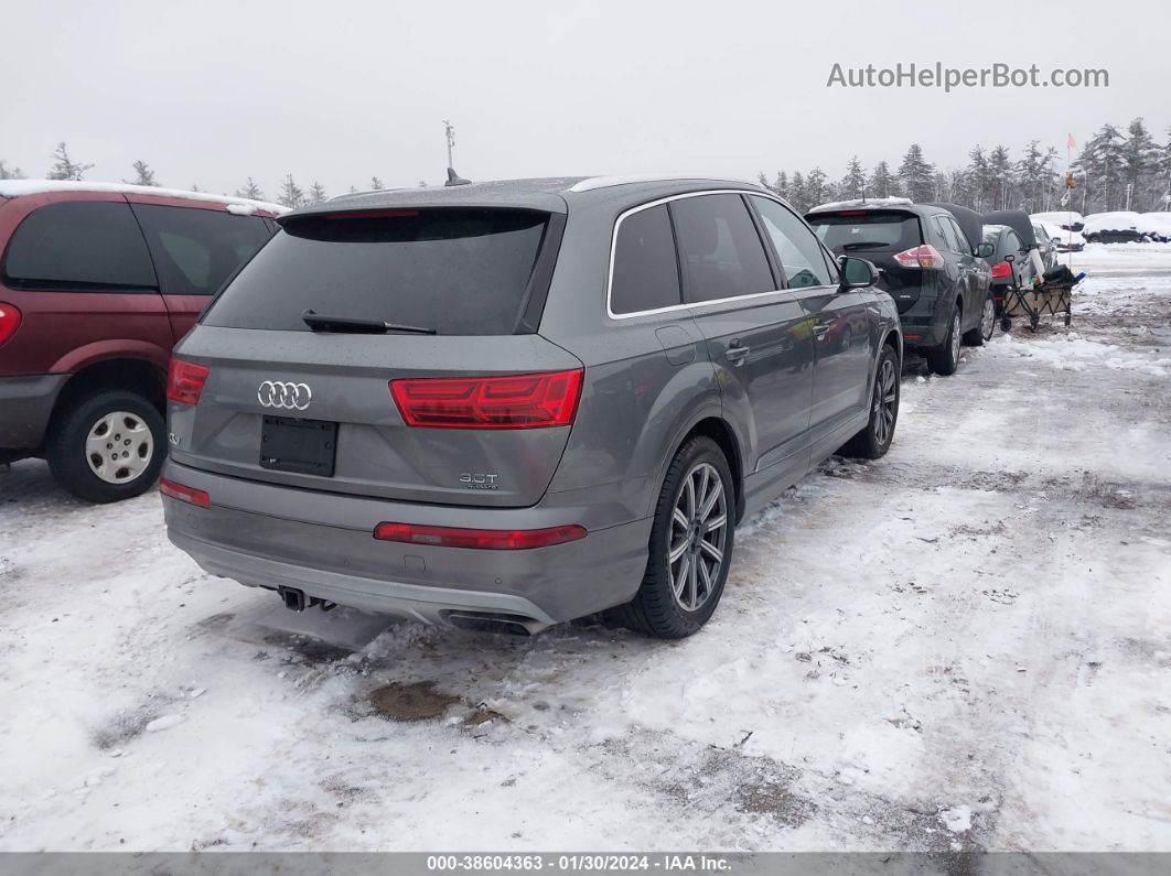 2017 Audi Q7 3.0t Premium Gray vin: WA1LAAF77HD024508