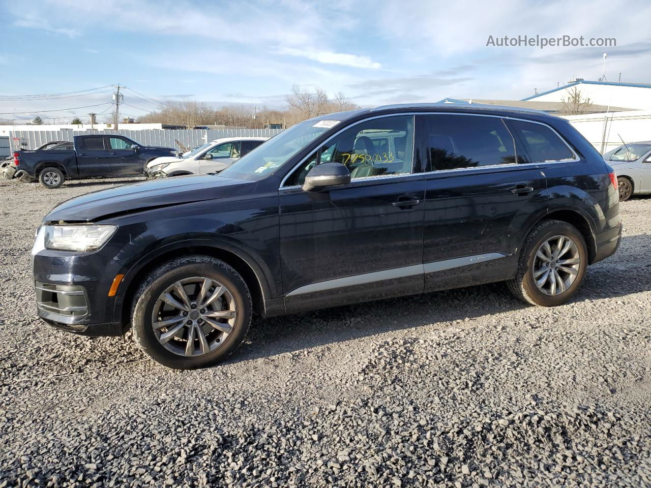 2017 Audi Q7 Premium Plus Blue vin: WA1LAAF77HD032091