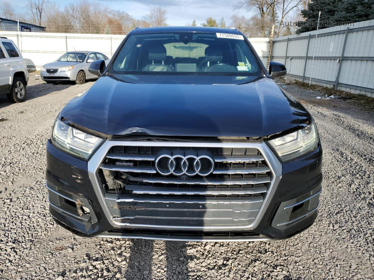 2017 Audi Q7 Premium Plus Blue vin: WA1LAAF77HD032091