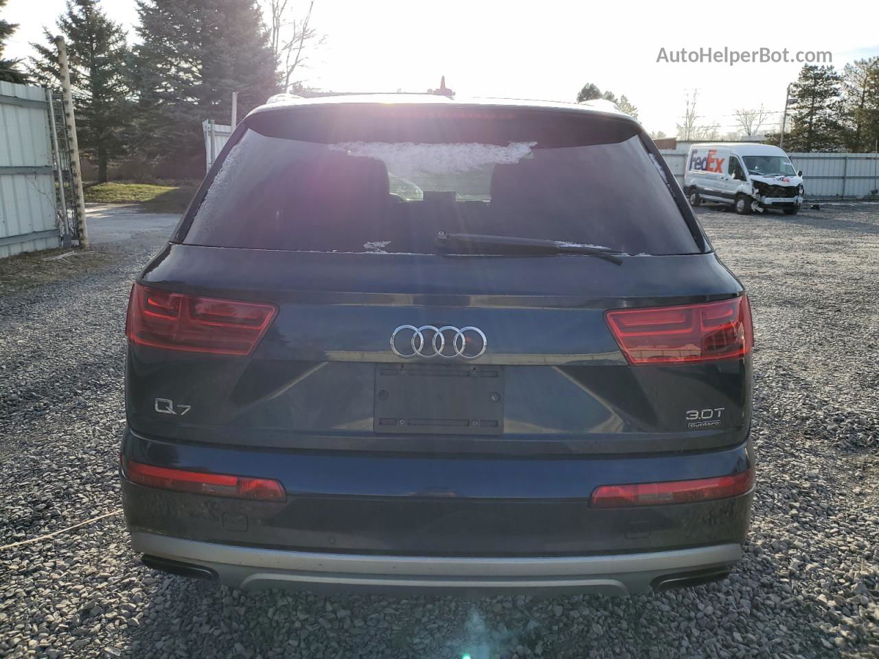 2017 Audi Q7 Premium Plus Blue vin: WA1LAAF77HD032091