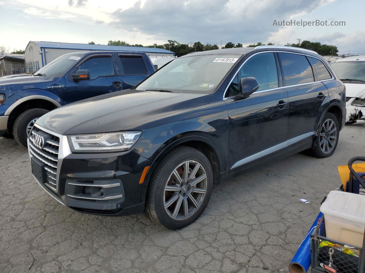 2017 Audi Q7 Premium Plus Black vin: WA1LAAF78HD005434