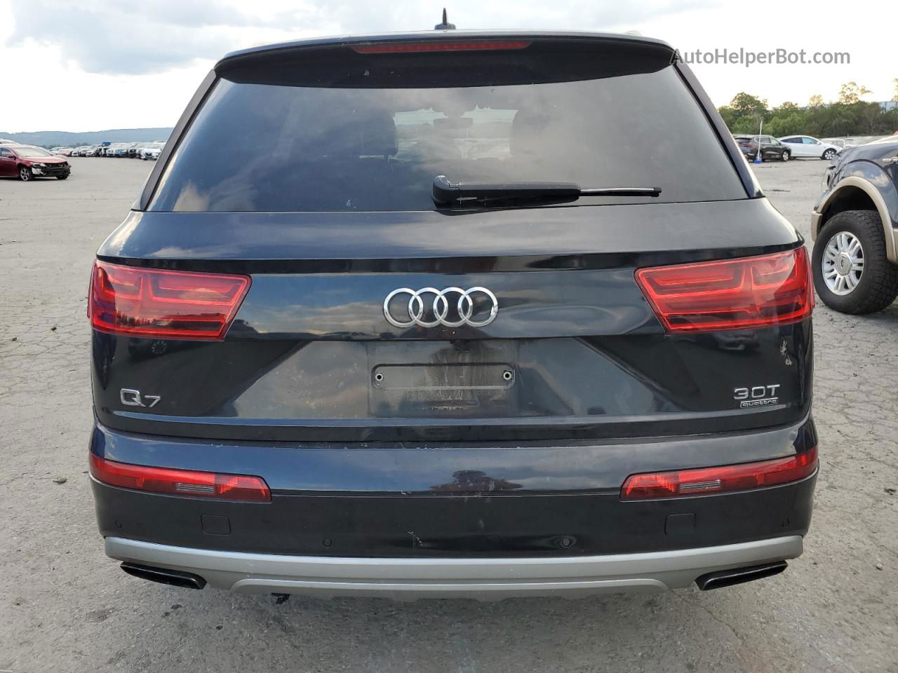 2017 Audi Q7 Premium Plus Black vin: WA1LAAF78HD005434