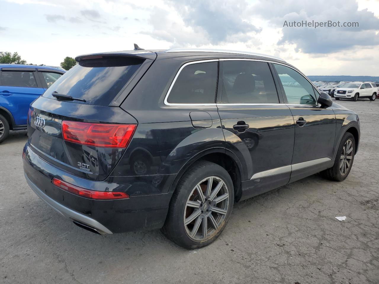 2017 Audi Q7 Premium Plus Black vin: WA1LAAF78HD005434