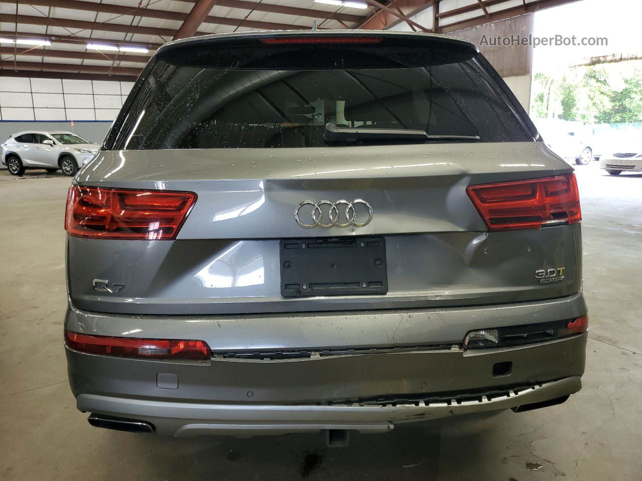 2017 Audi Q7 Premium Plus Gray vin: WA1LAAF78HD006048