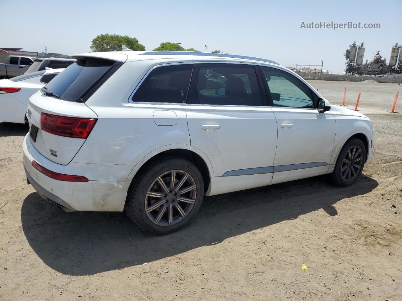 2017 Audi Q7 Premium Plus White vin: WA1LAAF78HD006745