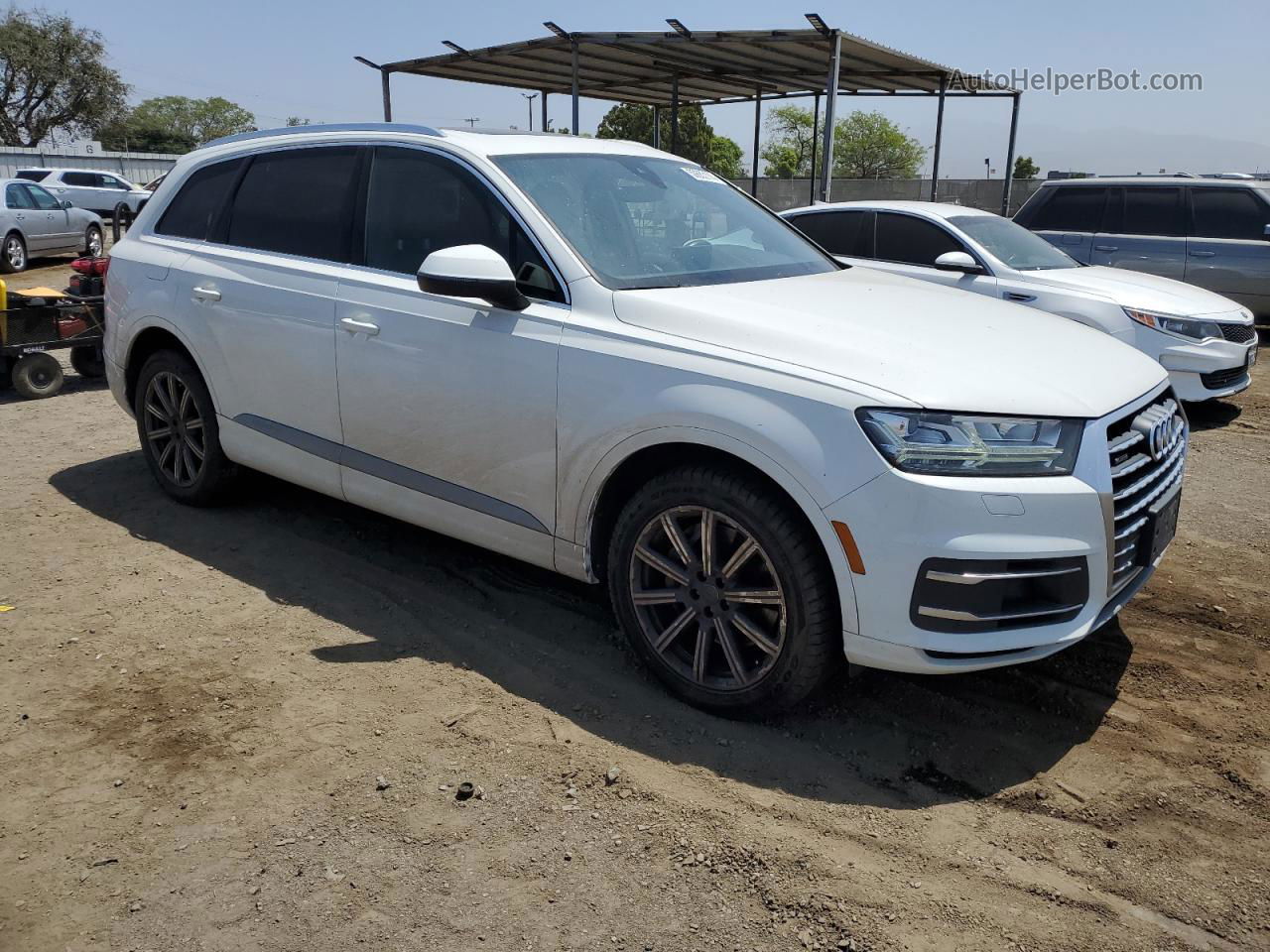 2017 Audi Q7 Premium Plus White vin: WA1LAAF78HD006745