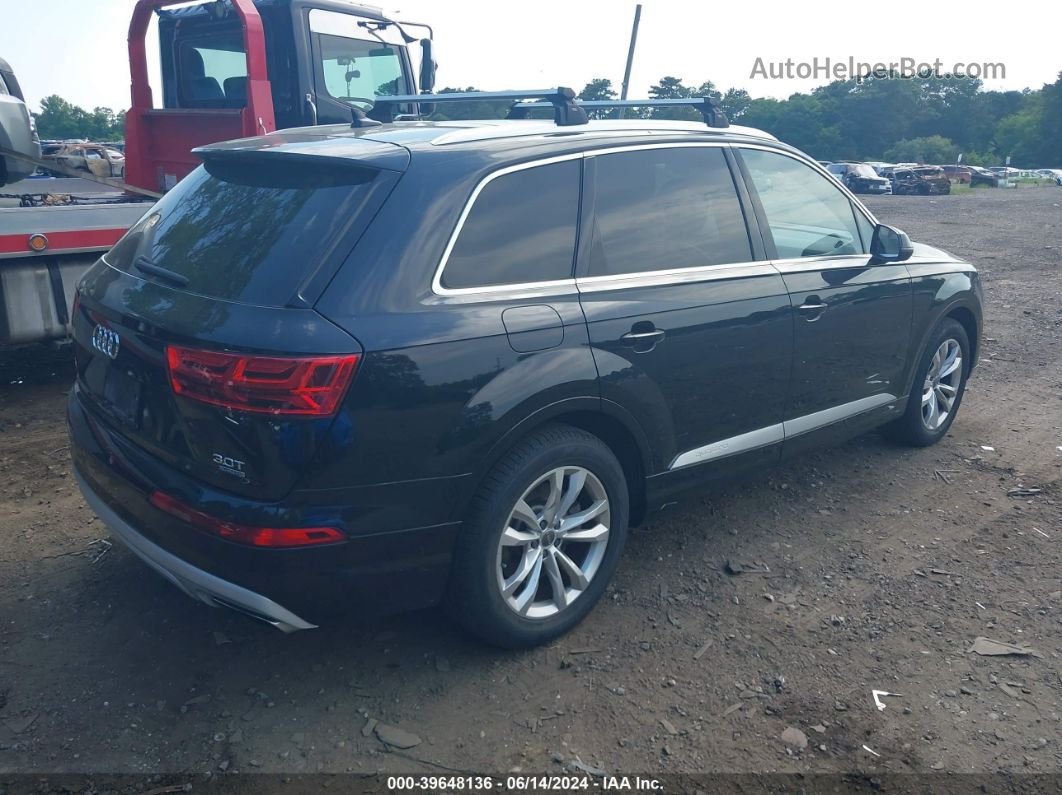 2017 Audi Q7 3.0t Premium Черный vin: WA1LAAF78HD007913