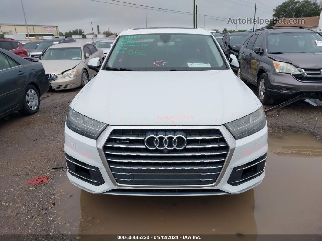 2017 Audi Q7 3.0t Premium White vin: WA1LAAF78HD010388