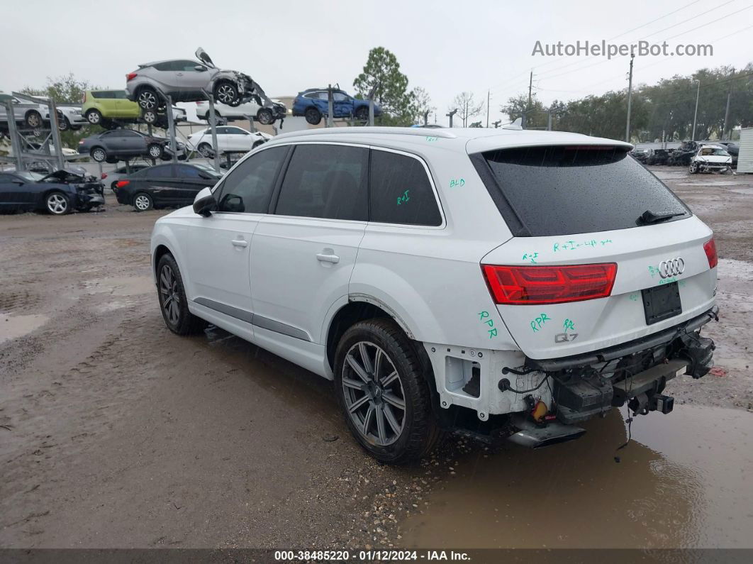 2017 Audi Q7 3.0t Premium White vin: WA1LAAF78HD010388