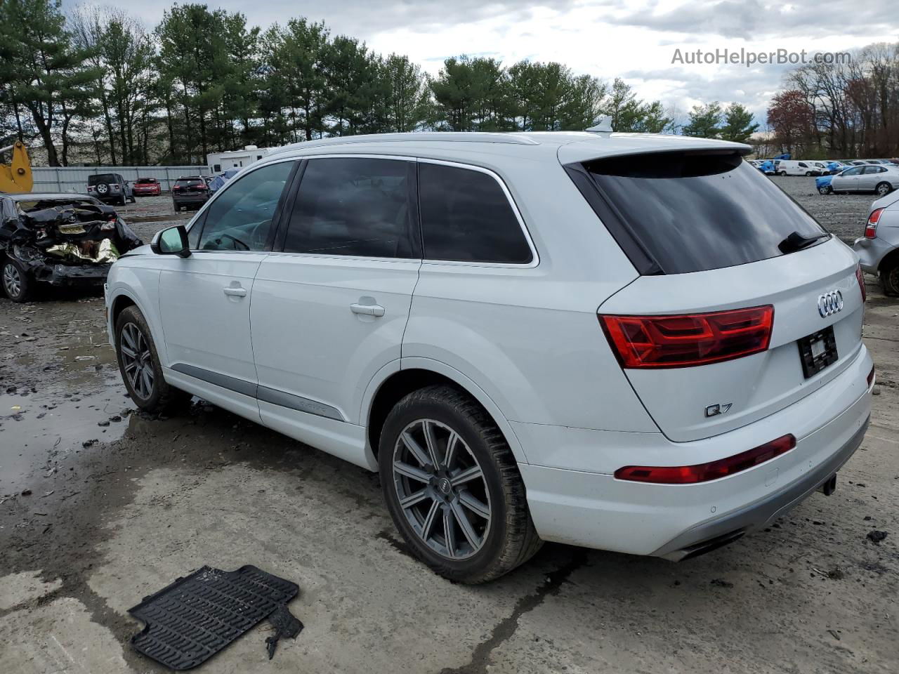 2017 Audi Q7 Premium Plus White vin: WA1LAAF78HD021892