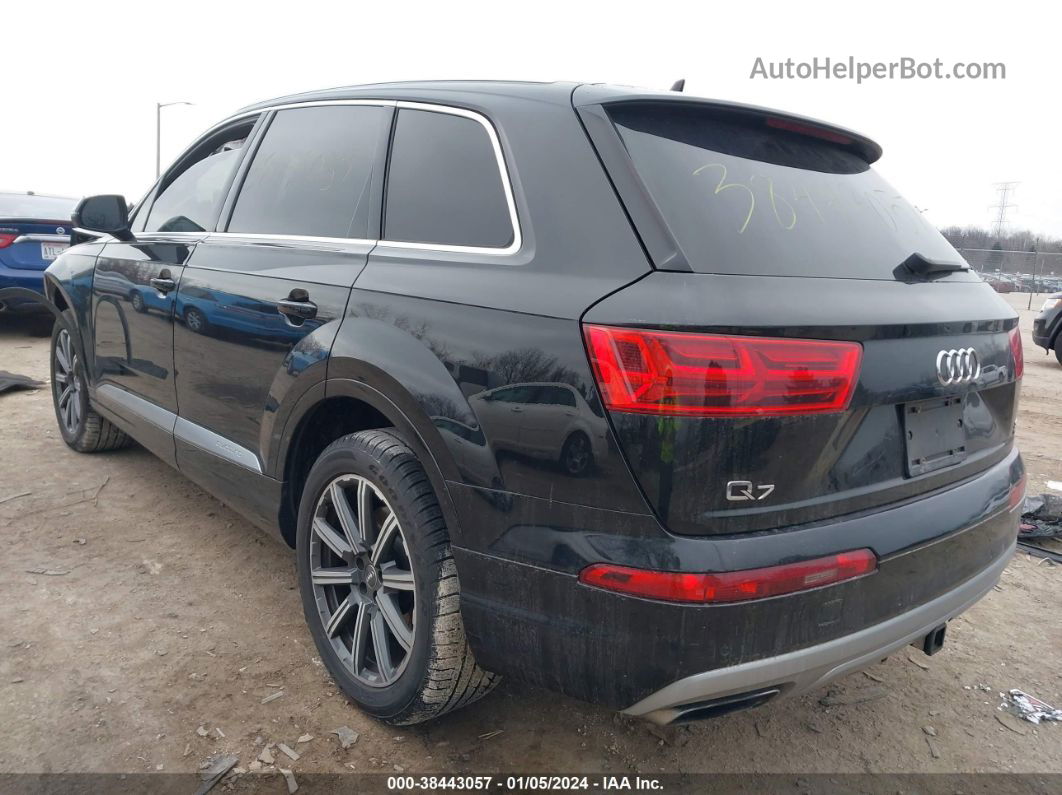 2017 Audi Q7 3.0t Premium Черный vin: WA1LAAF78HD024369