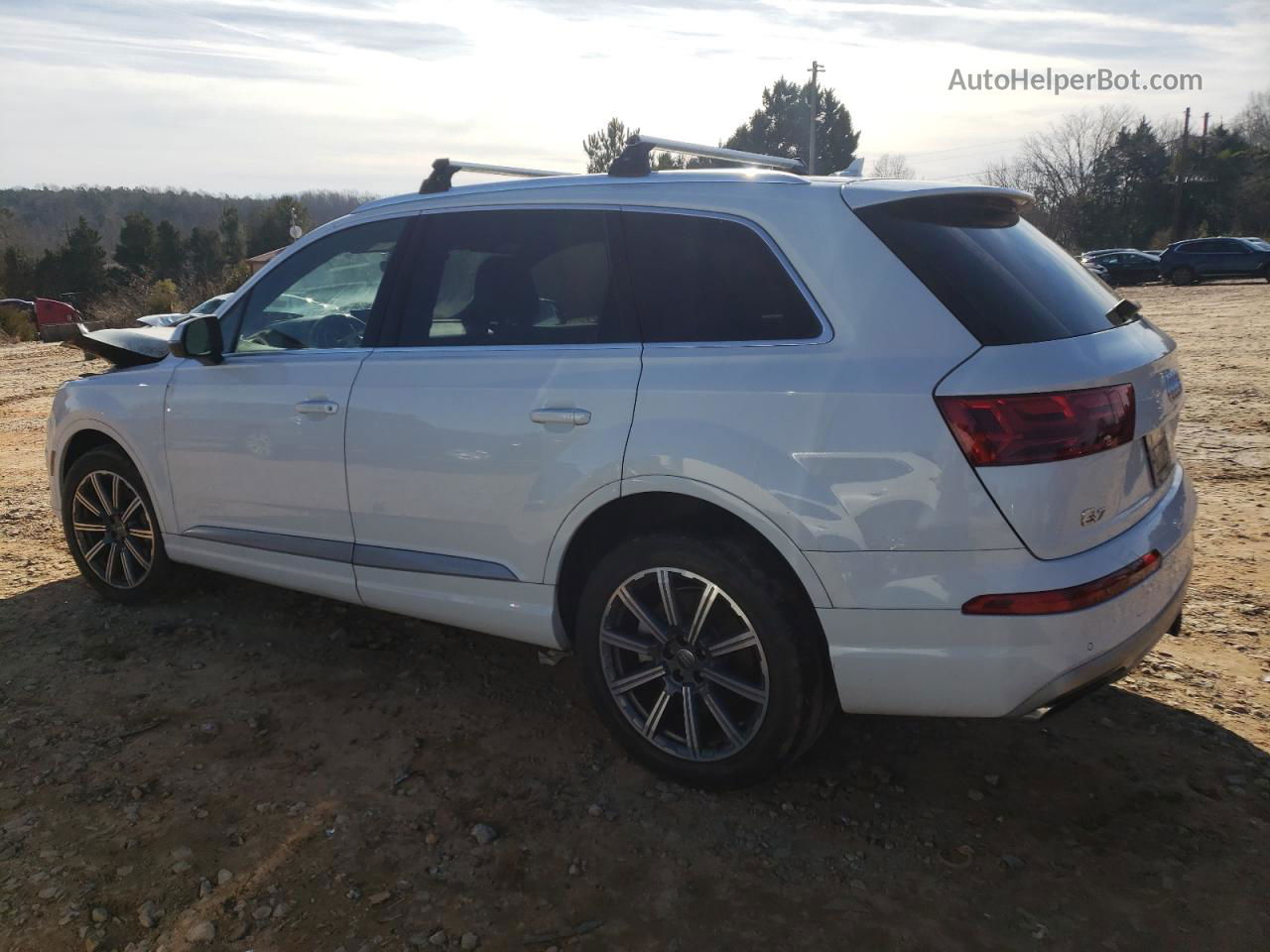 2017 Audi Q7 Premium Plus White vin: WA1LAAF78HD035680