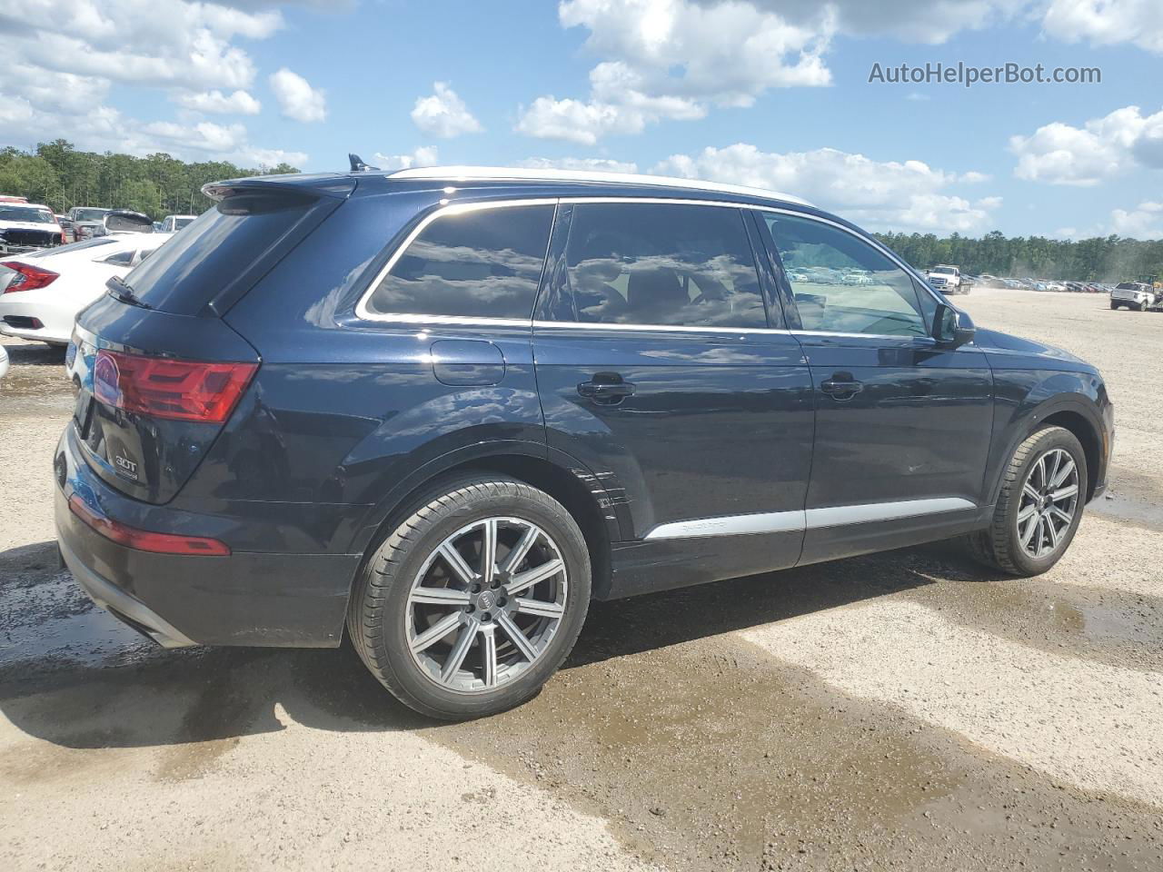 2017 Audi Q7 Premium Plus Черный vin: WA1LAAF78HD041088