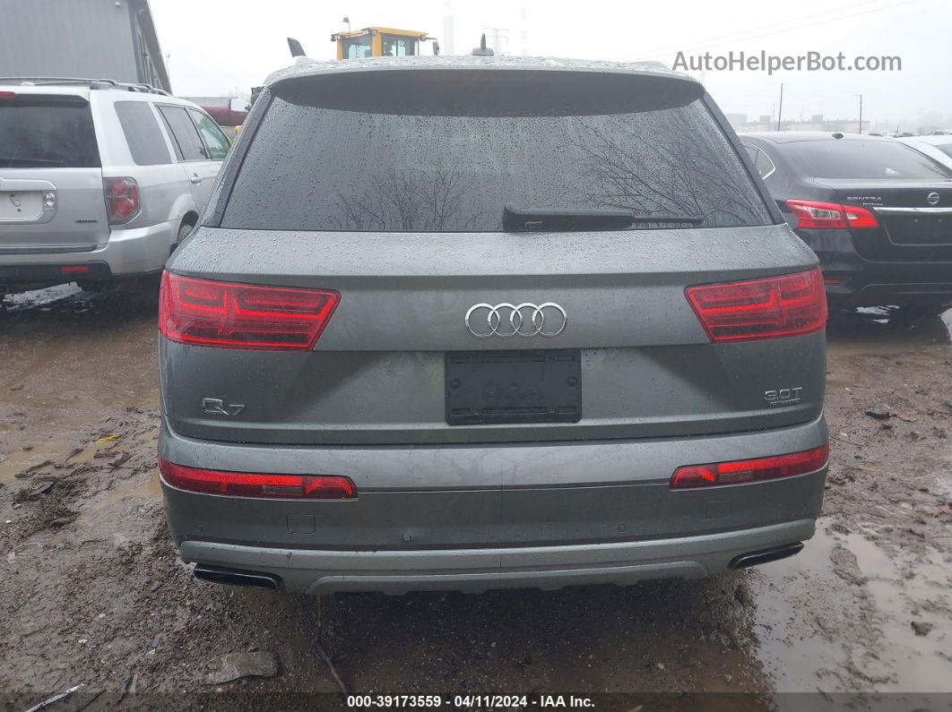 2017 Audi Q7 3.0t Premium Gray vin: WA1LAAF78HD050115