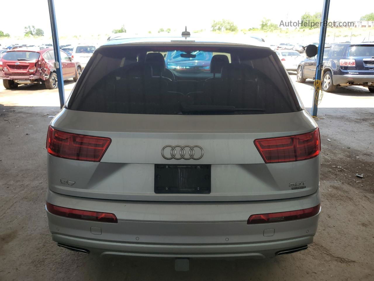 2017 Audi Q7 Premium Plus Silver vin: WA1LAAF78HD058635