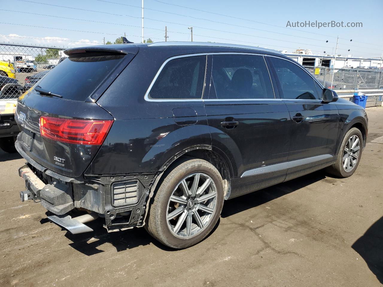 2017 Audi Q7 Premium Plus Black vin: WA1LAAF79HD000470