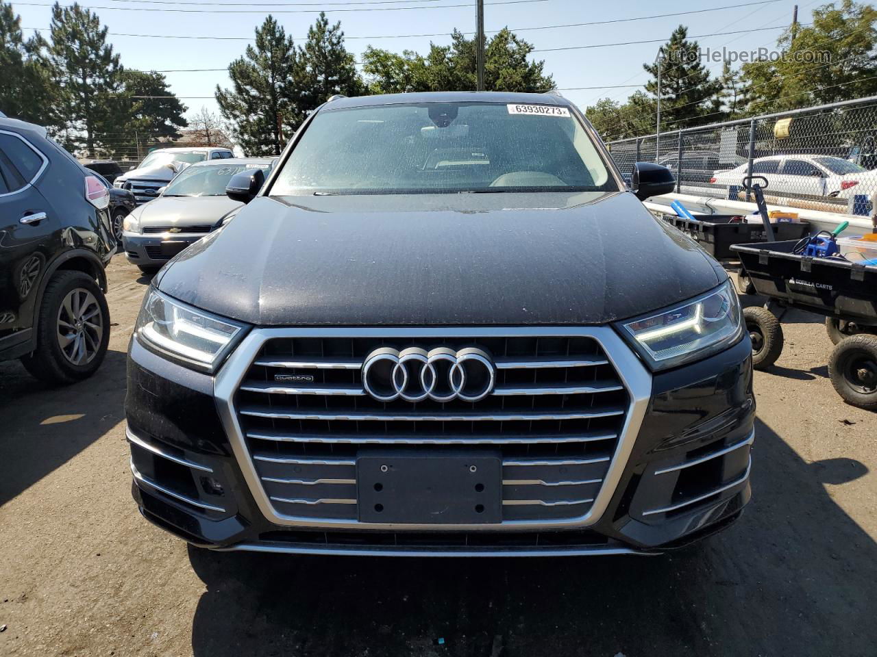 2017 Audi Q7 Premium Plus Black vin: WA1LAAF79HD000470