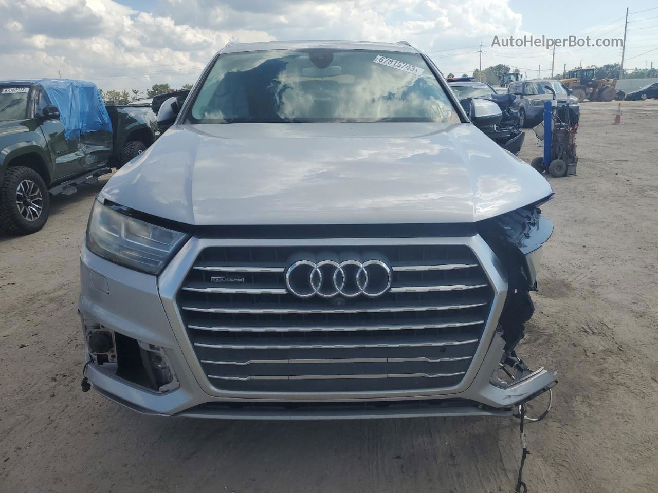 2017 Audi Q7 Premium Plus Gray vin: WA1LAAF79HD003238