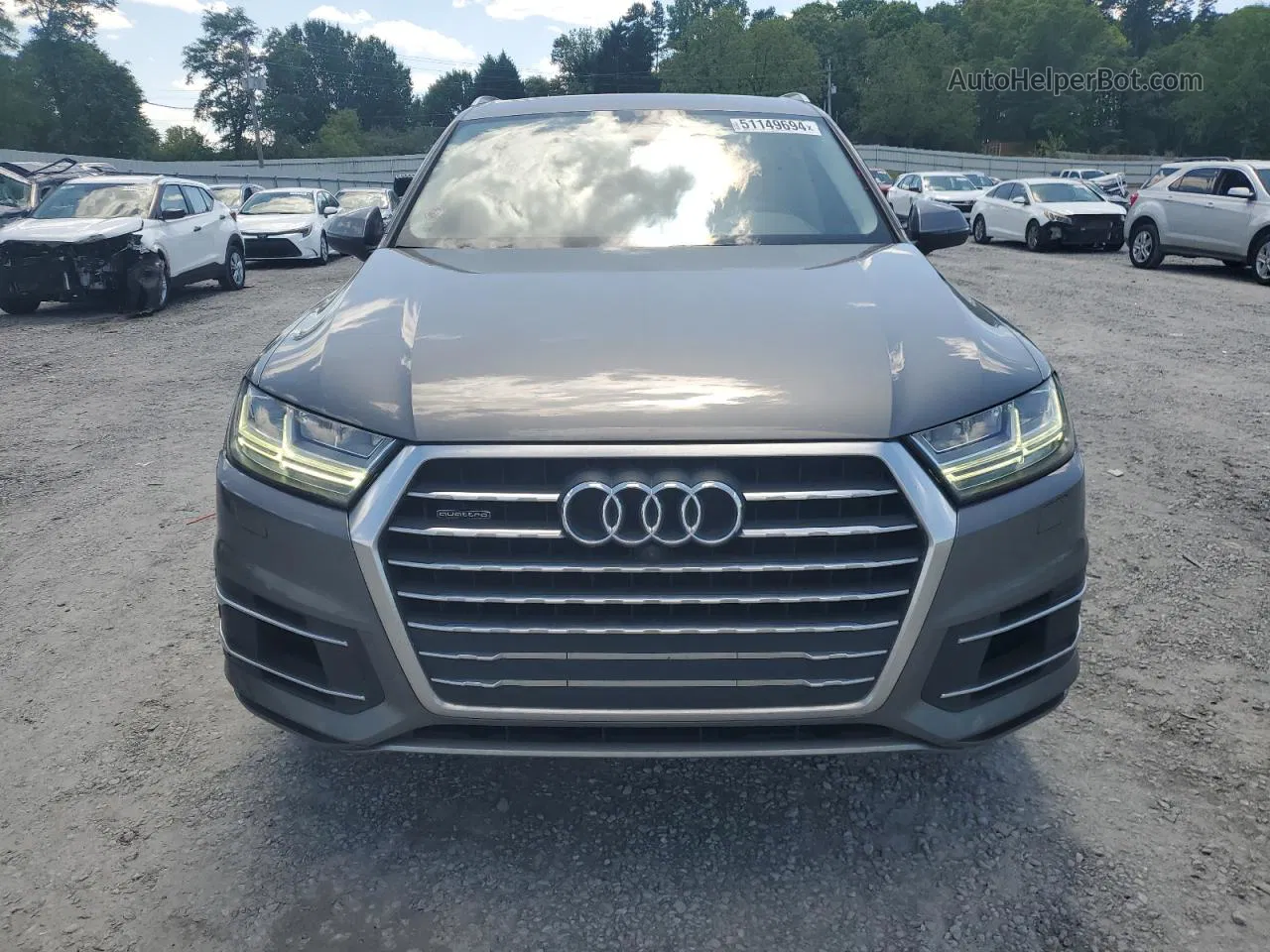 2017 Audi Q7 Premium Plus Gray vin: WA1LAAF79HD004096