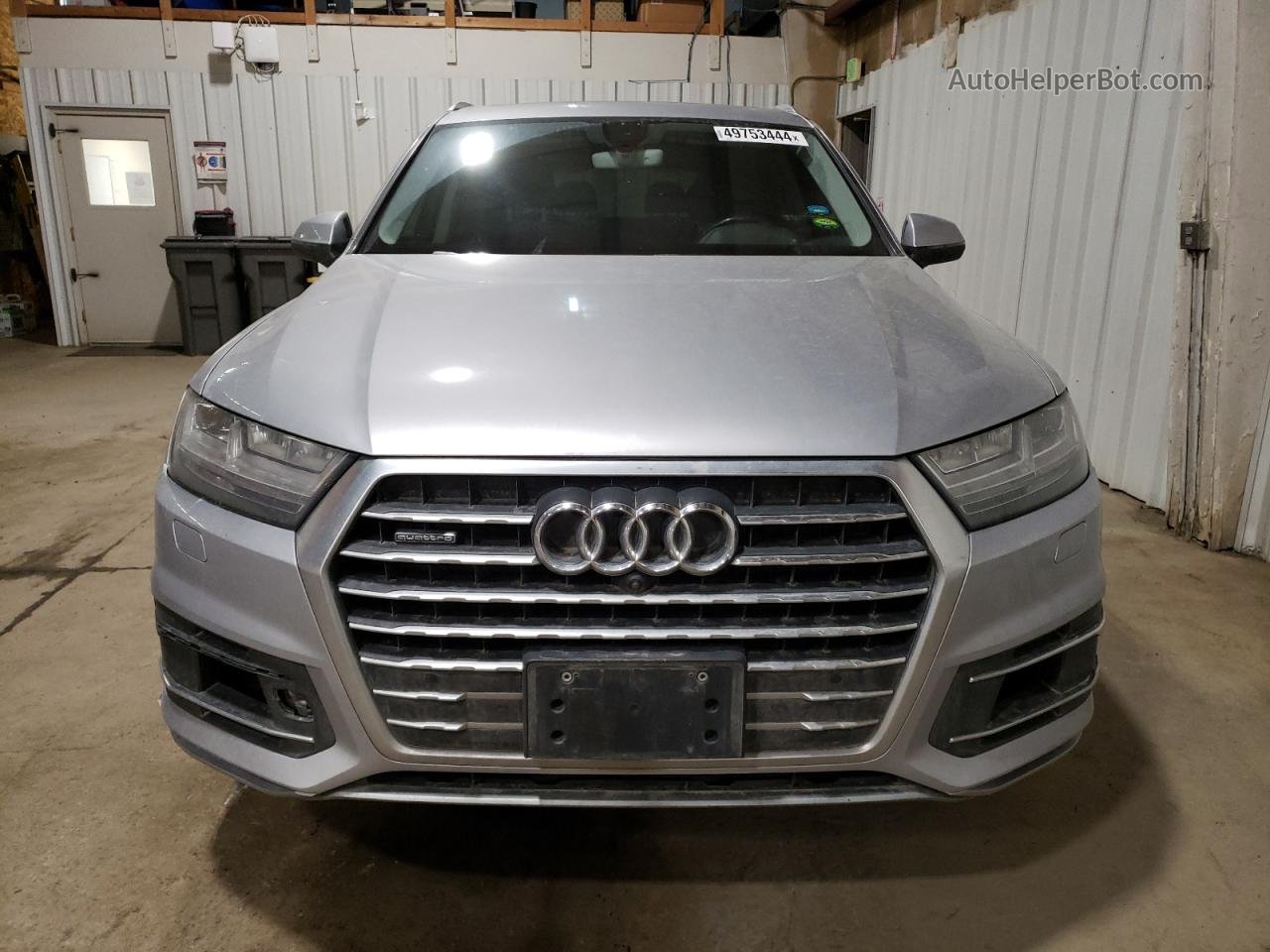 2017 Audi Q7 Premium Plus Silver vin: WA1LAAF79HD004986