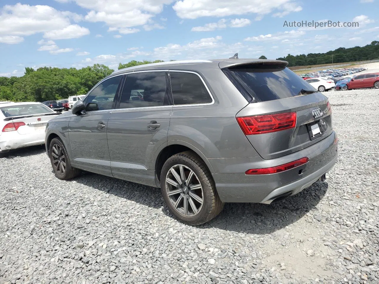 2017 Audi Q7 Premium Plus Gray vin: WA1LAAF79HD005121