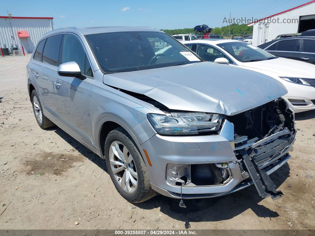 2017 Audi Q7 3.0t Premium Silver vin: WA1LAAF79HD009038