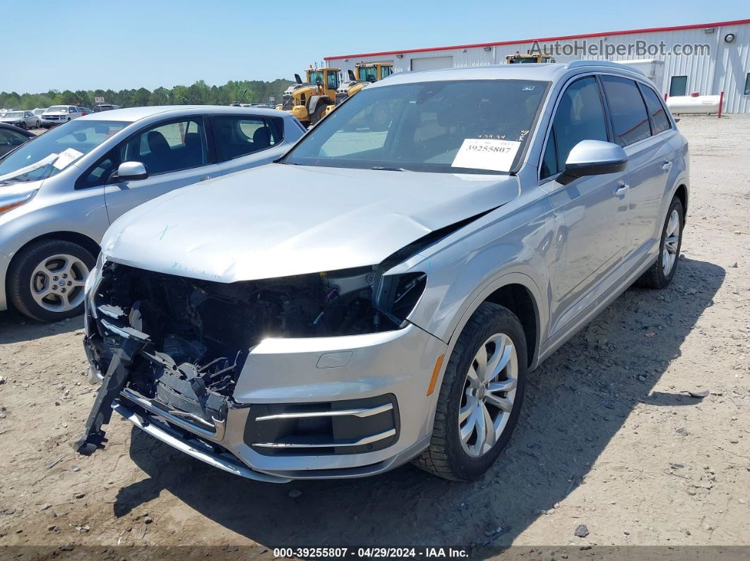 2017 Audi Q7 3.0t Premium Silver vin: WA1LAAF79HD009038