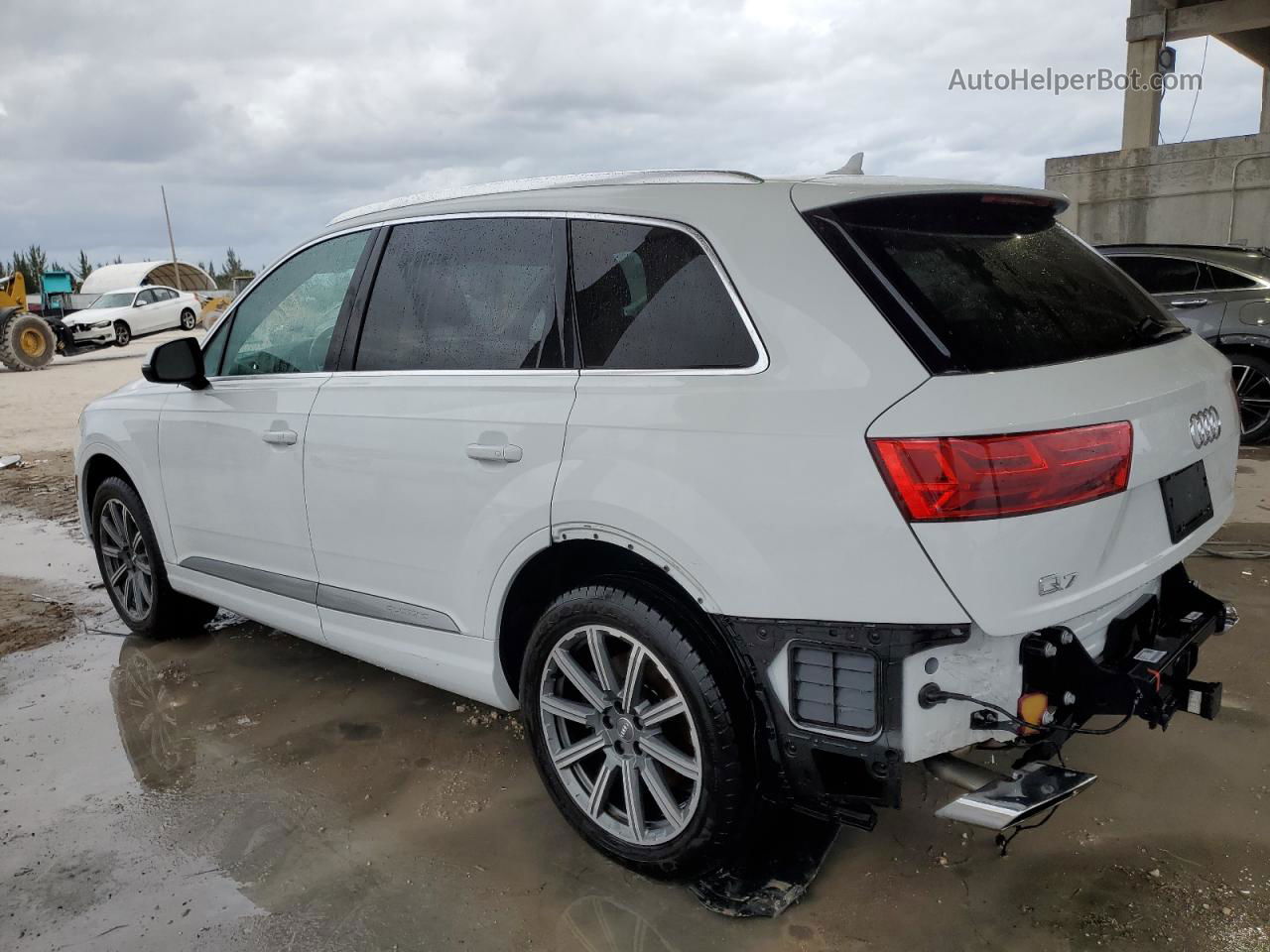 2017 Audi Q7 Premium Plus White vin: WA1LAAF79HD032478