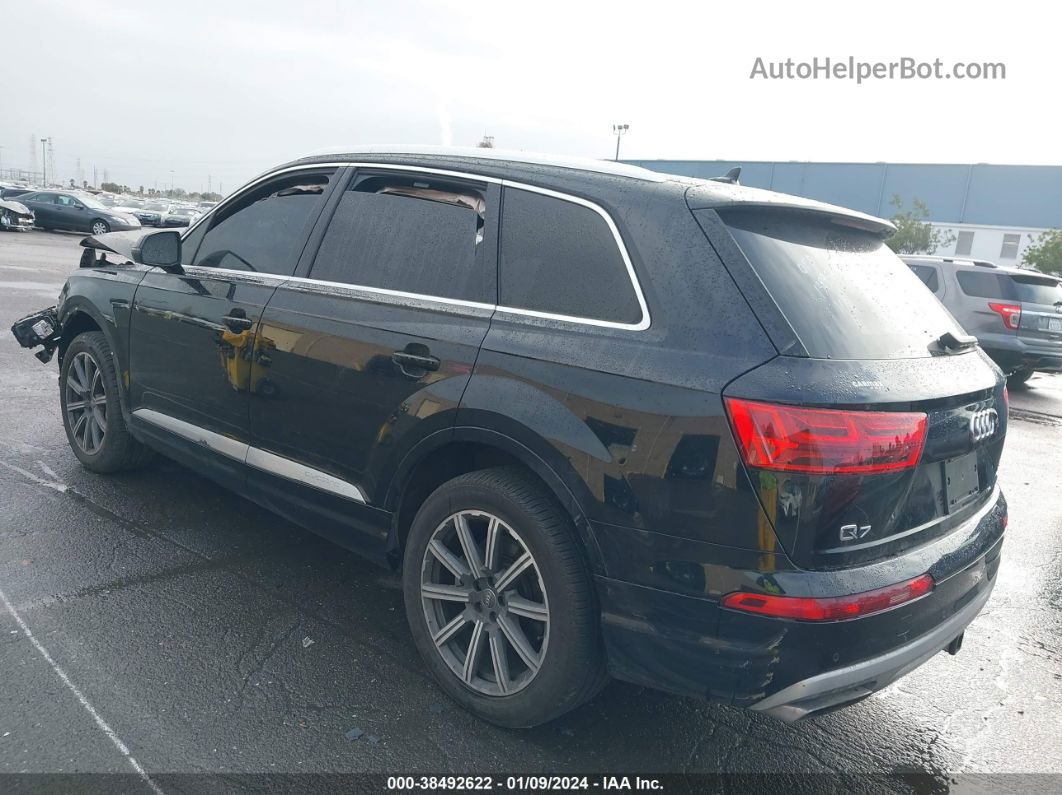 2017 Audi Q7 3.0t Premium Черный vin: WA1LAAF79HD034523