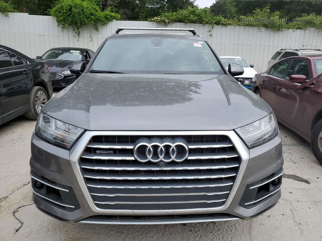 2017 Audi Q7 Premium Plus Gray vin: WA1LAAF79HD036479