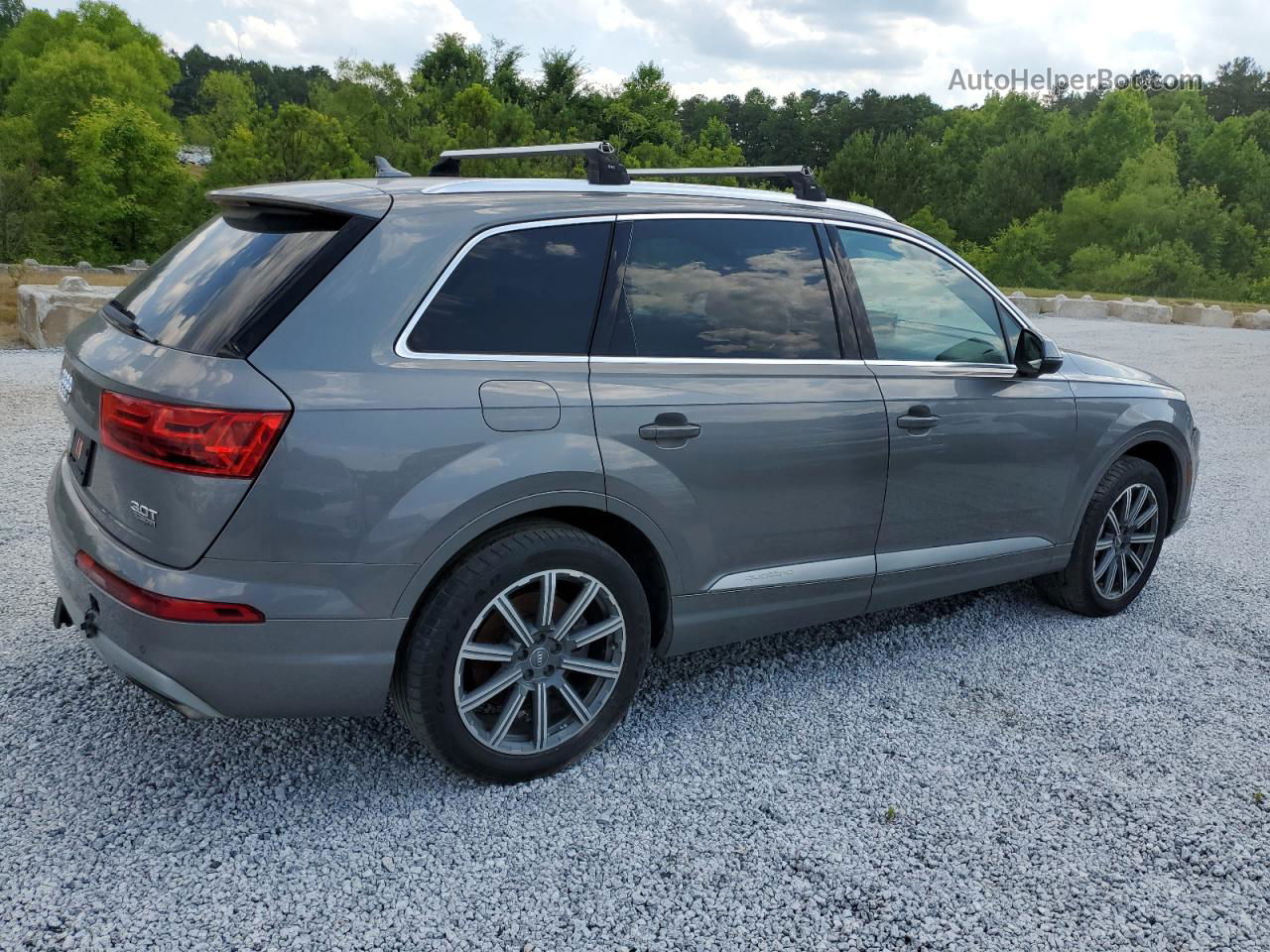 2017 Audi Q7 Premium Plus Gray vin: WA1LAAF79HD036479