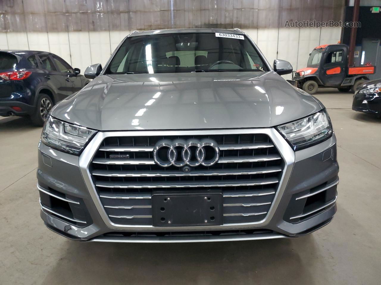 2017 Audi Q7 Premium Plus Gray vin: WA1LAAF79HD057493