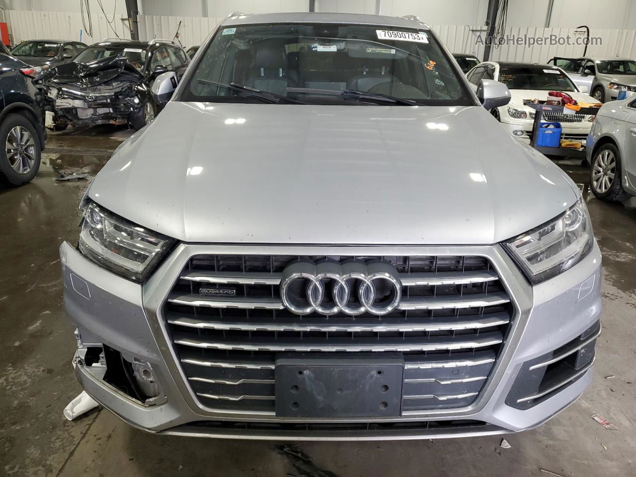 2017 Audi Q7 Premium Plus Silver vin: WA1LAAF7XHD007329