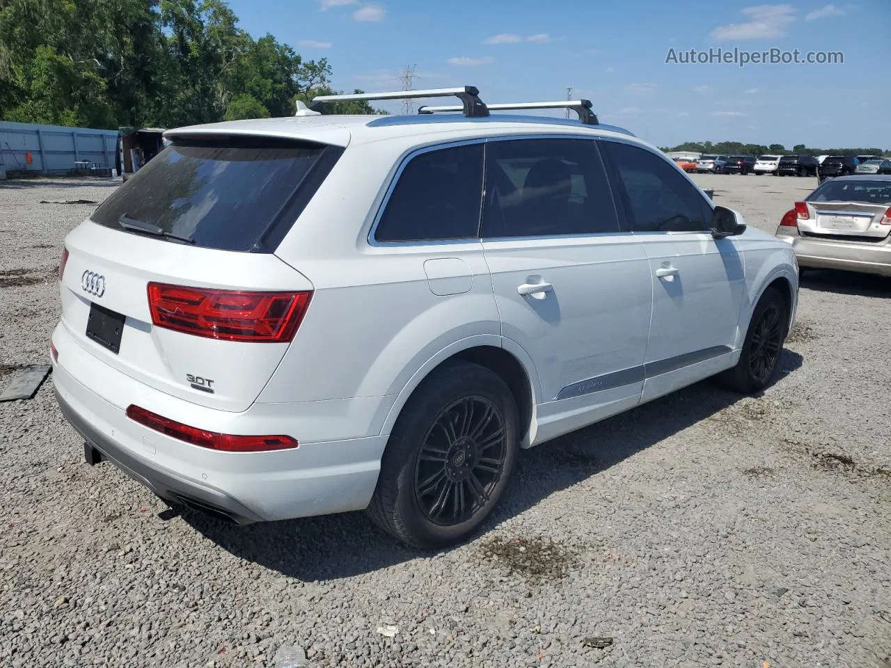 2017 Audi Q7 Premium Plus White vin: WA1LAAF7XHD012613