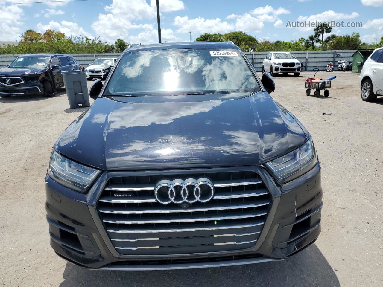 2017 Audi Q7 Premium Plus Black vin: WA1LAAF7XHD020422