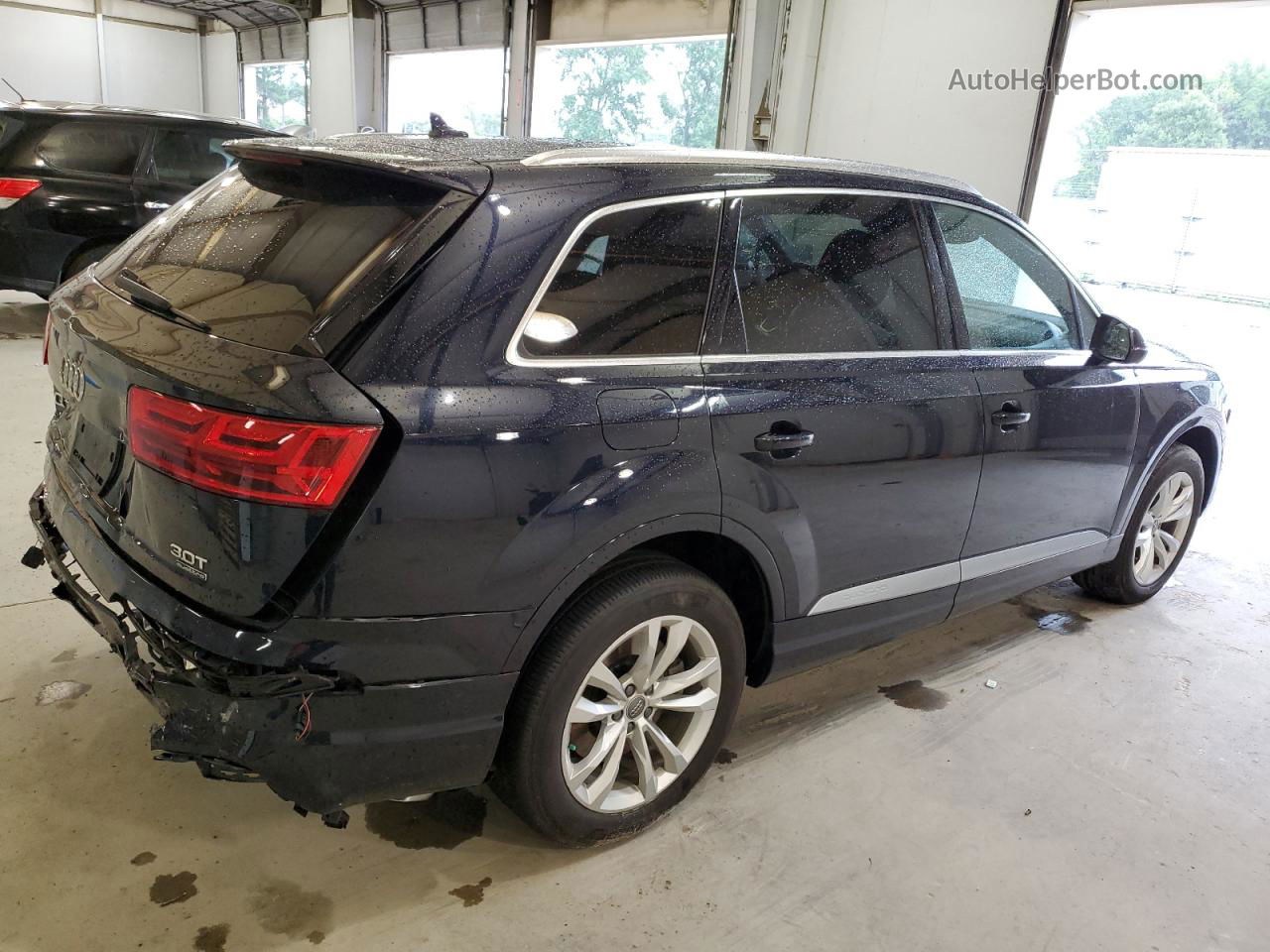 2017 Audi Q7 Premium Plus Синий vin: WA1LAAF7XHD022672