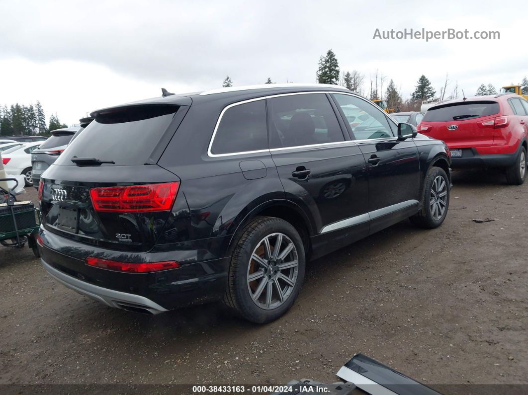 2017 Audi Q7 3.0t Premium Черный vin: WA1LABF75HD054418