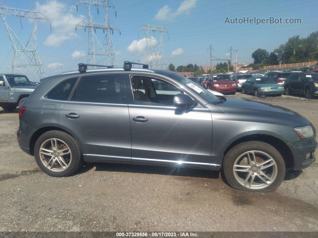 2014 Audi Q5 Premium Plus Gray vin: WA1LFAFP0EA049443