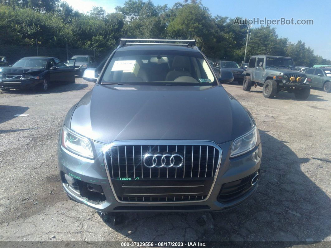 2014 Audi Q5 Premium Plus Gray vin: WA1LFAFP0EA049443