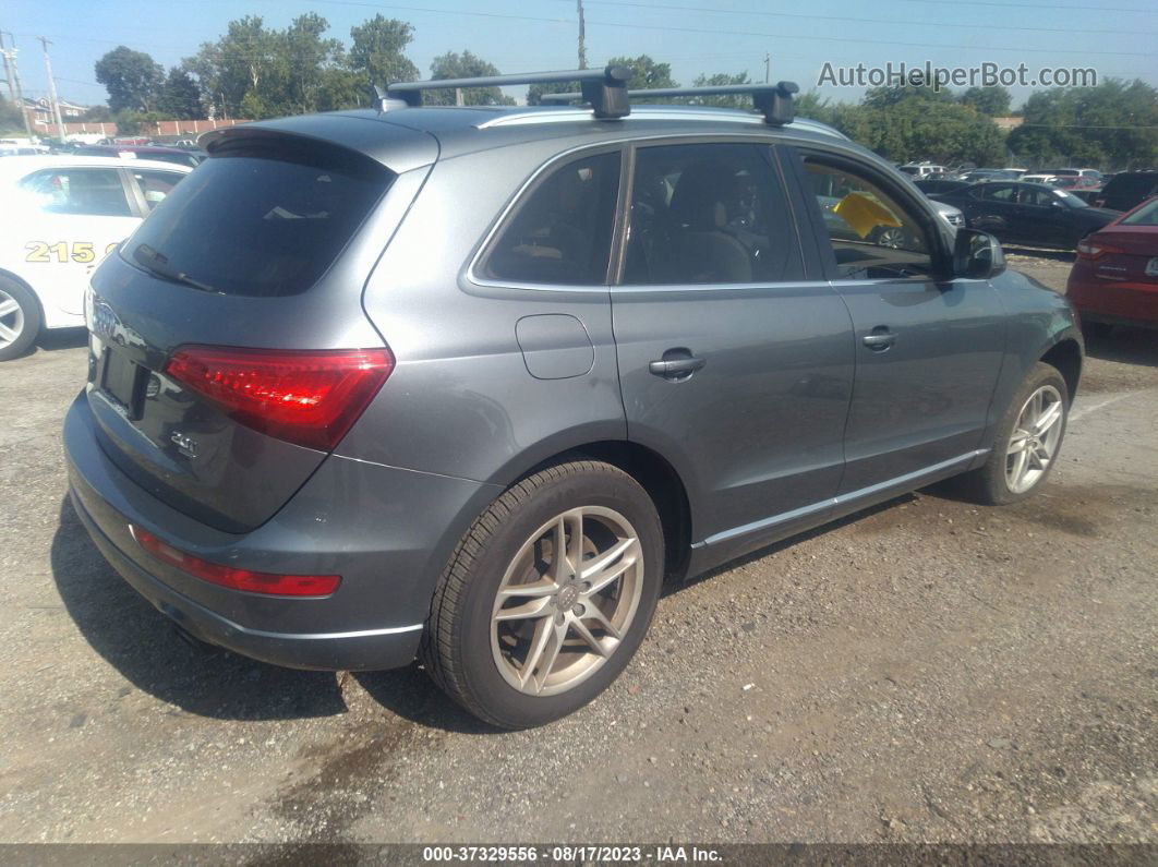 2014 Audi Q5 Premium Plus Gray vin: WA1LFAFP0EA049443