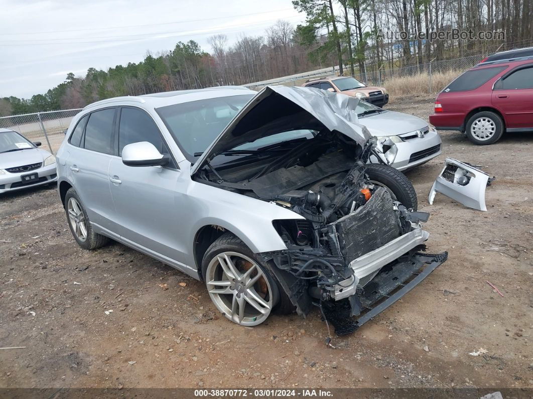 2014 Audi Q5 2.0t Premium Silver vin: WA1LFAFP0EA115523