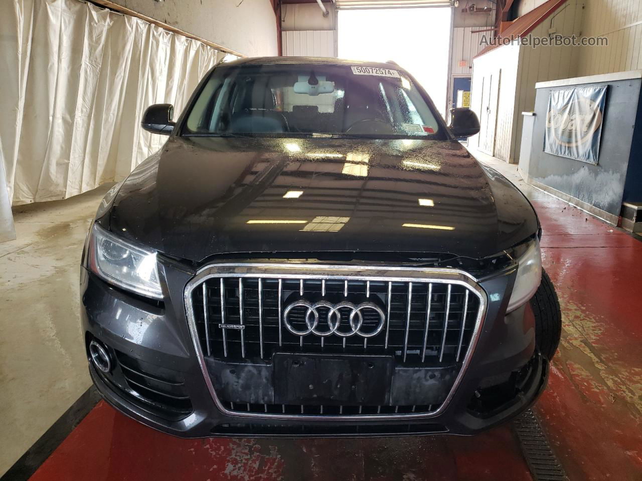 2014 Audi Q5 Premium Plus Gray vin: WA1LFAFP0EA124562