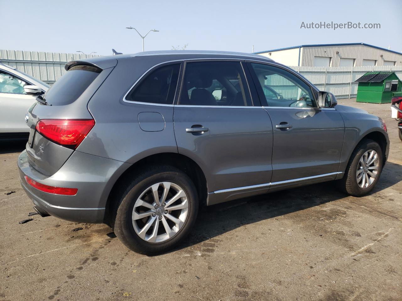 2014 Audi Q5 Premium Plus Gray vin: WA1LFAFP1EA017049