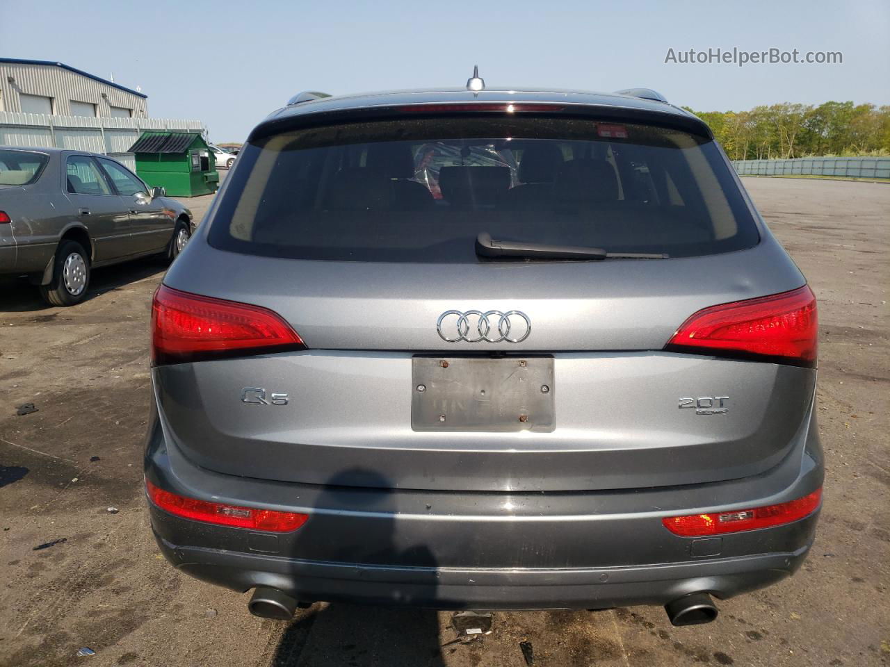 2014 Audi Q5 Premium Plus Gray vin: WA1LFAFP1EA017049