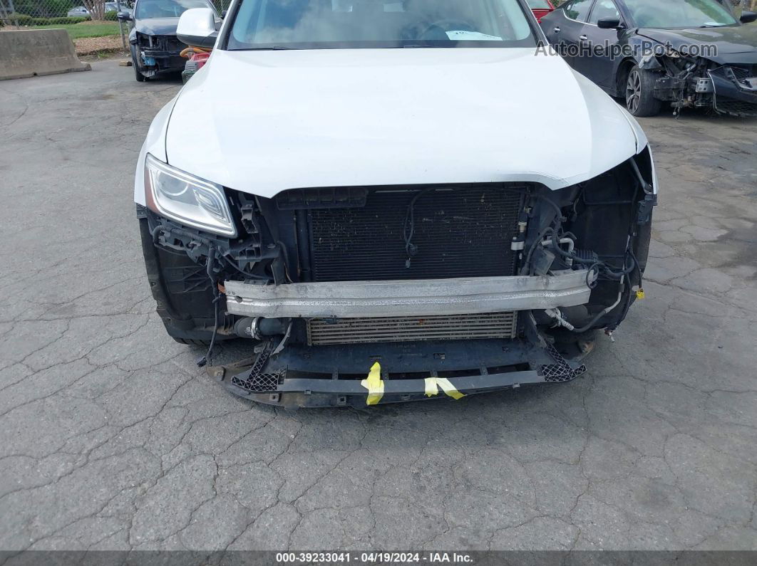 2014 Audi Q5 2.0t Premium White vin: WA1LFAFP1EA039200