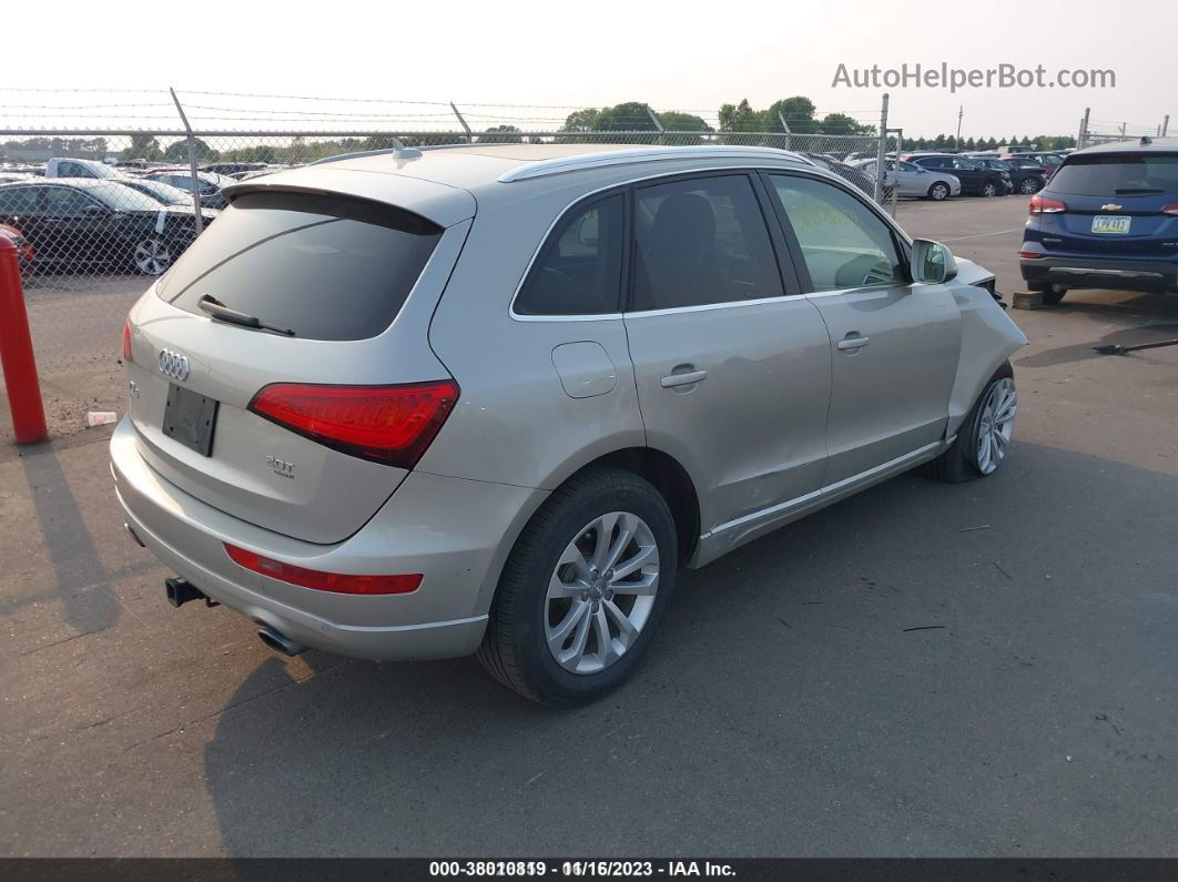 2014 Audi Q5 2.0t Premium Желто-коричневый vin: WA1LFAFP1EA049127