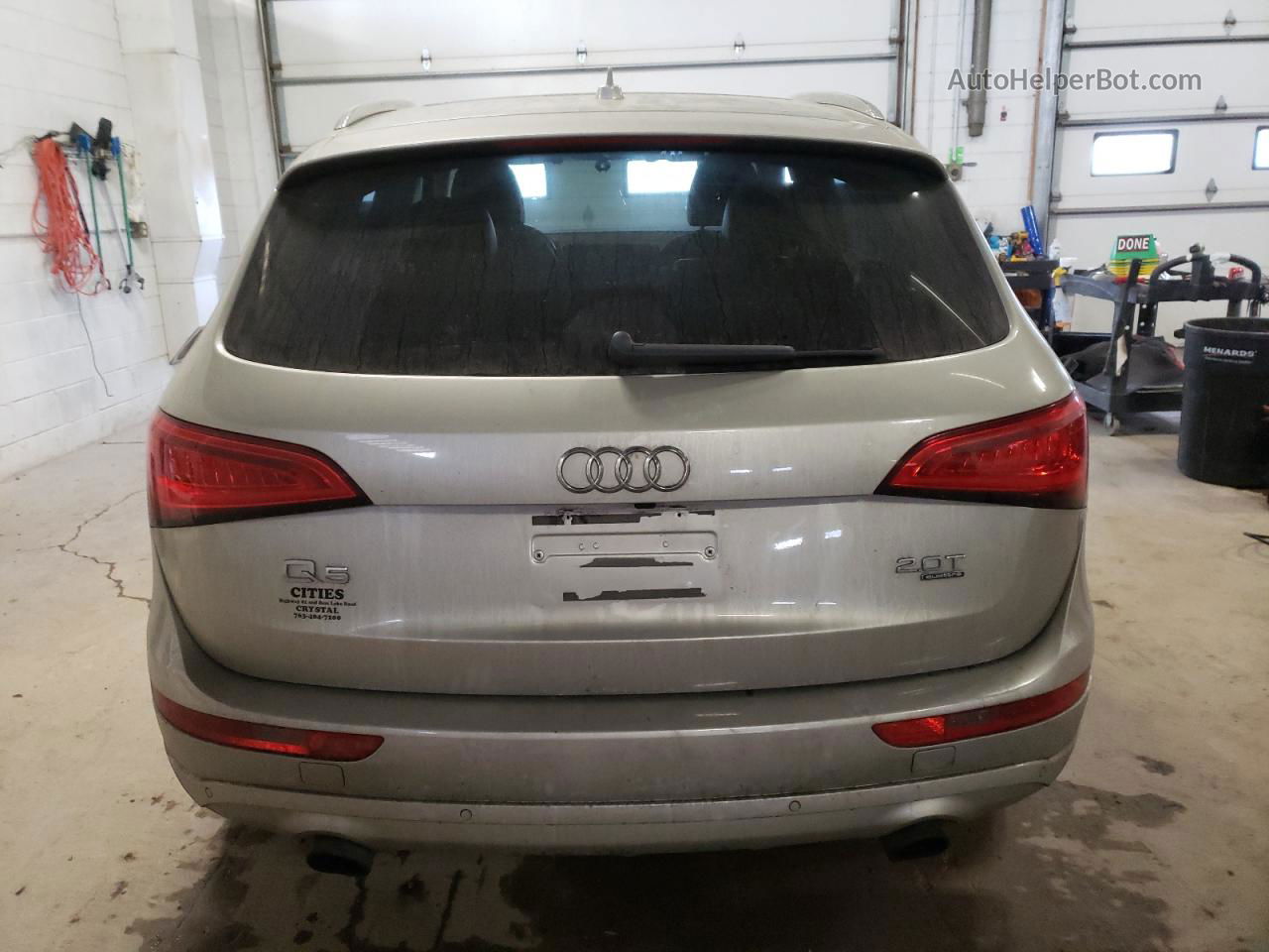 2014 Audi Q5 Premium Plus Beige vin: WA1LFAFP1EA057017