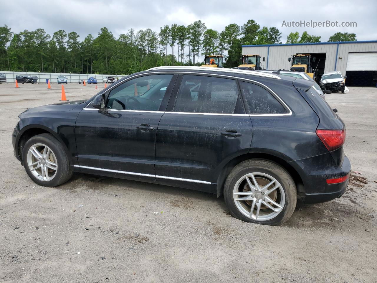 2014 Audi Q5 Premium Plus Черный vin: WA1LFAFP1EA081611